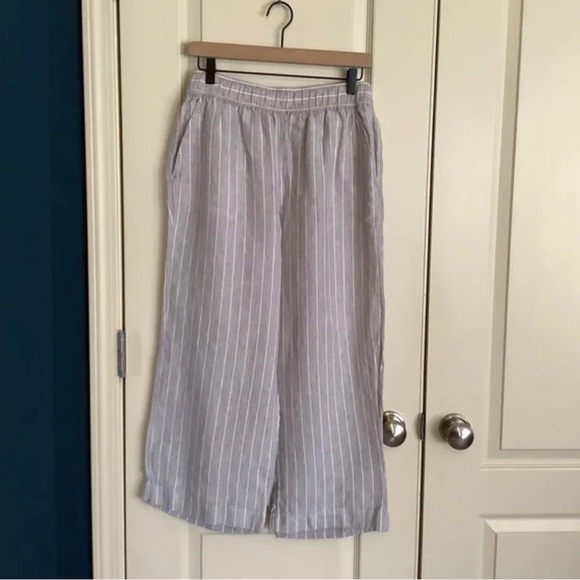 DKNY Black and White | Gray and White C&C California Both Sz S Linen Capris Lot - Picture 11 of 16